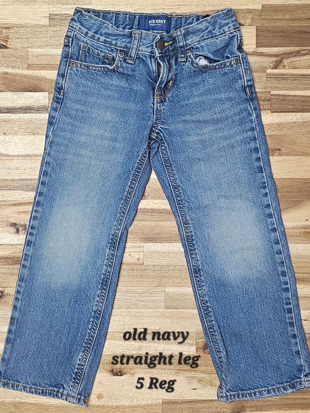Old Navy Straight Leg Jeans - Light Blue Wash and Jumping Beans Jogger